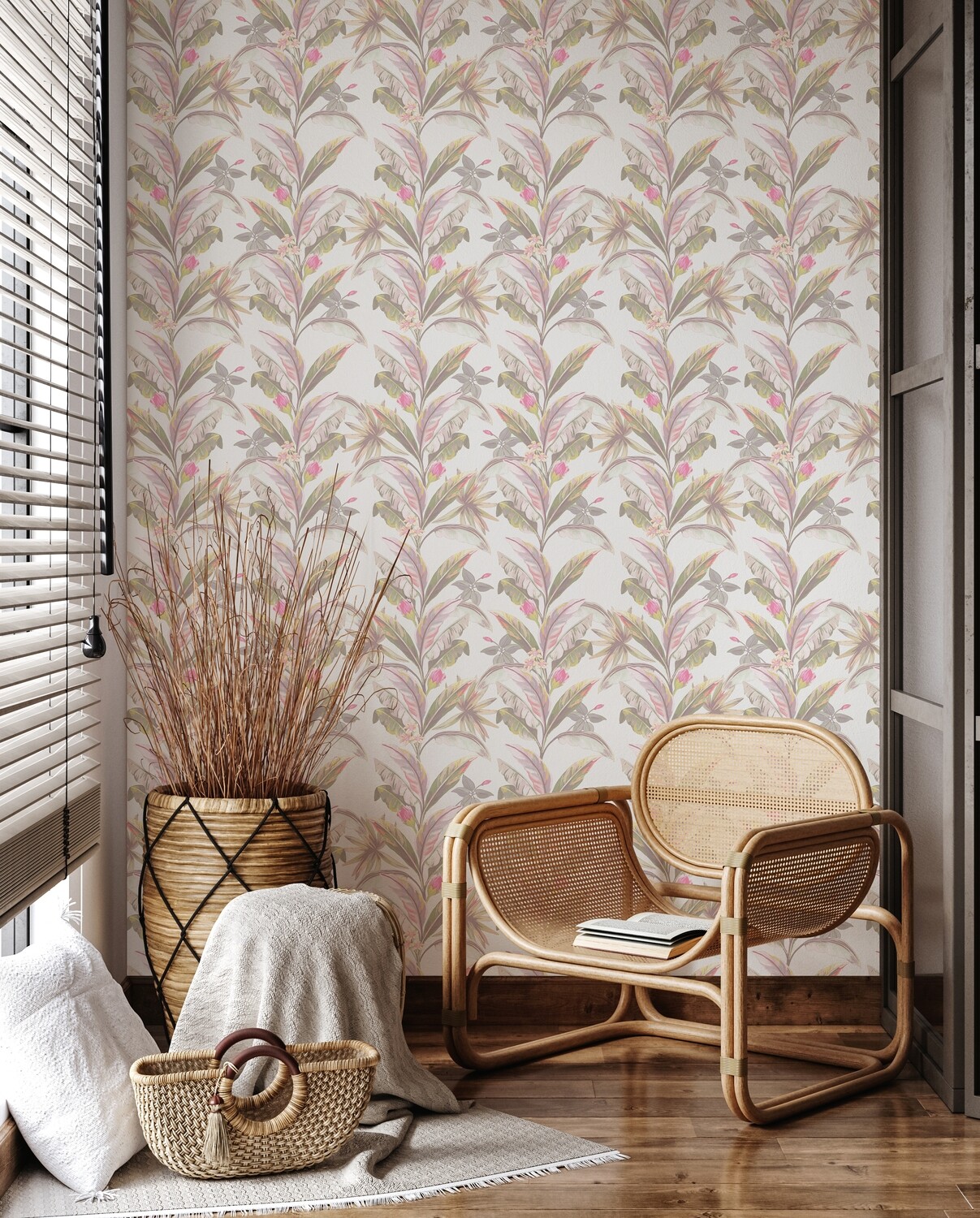 Petite Palms Removable Wallpaper