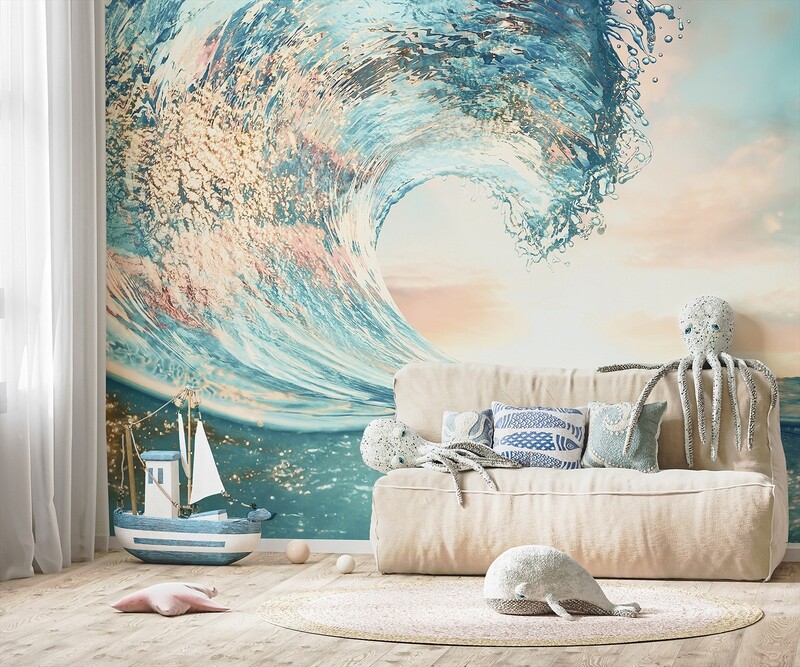 Aloha Wave Removable Wallpaper Mural