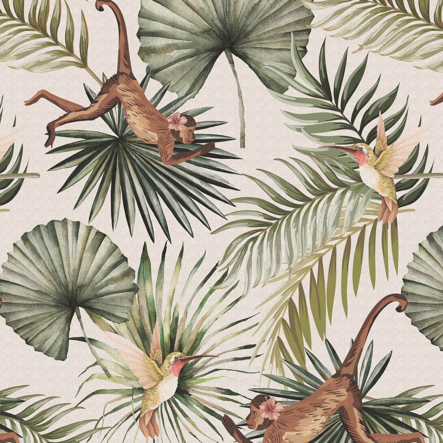 White Lotus Inspired I Removable Wallpaper