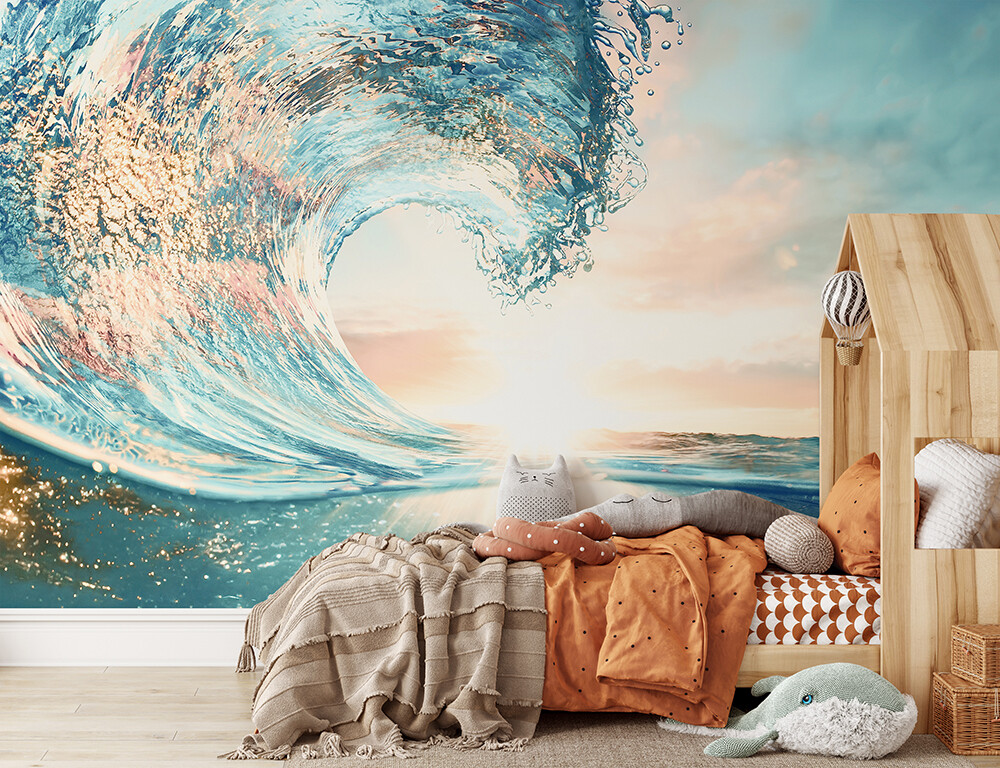 Aloha Wave Removable Wallpaper Mural