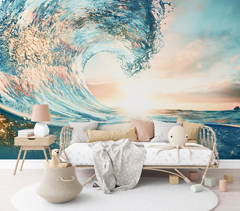 Aloha Wave Removable Wallpaper Mural