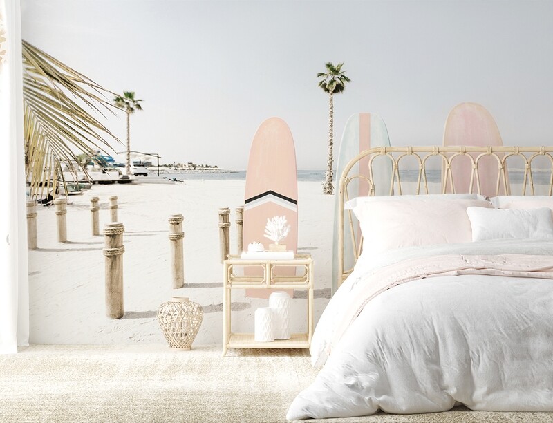 Malibu Surf Removable Wallpaper (Mural)