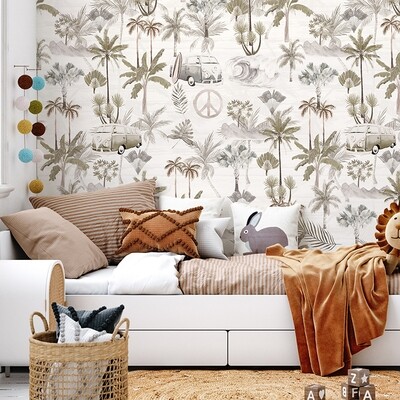 Kombi Days Removable Wallpaper