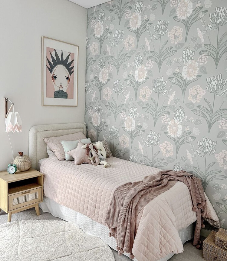 Sage Garden Removable Wallpaper