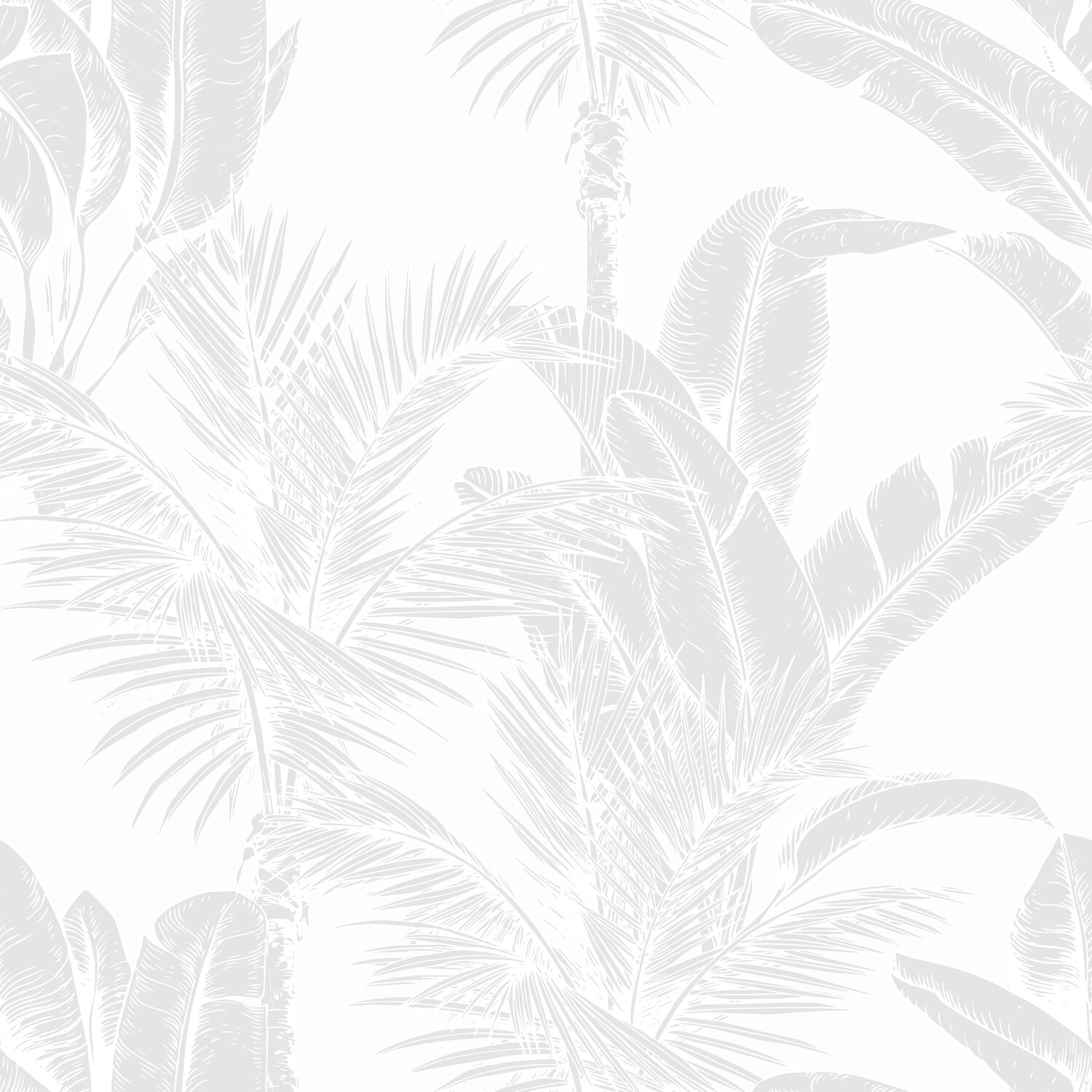 Luxe Exotica II (Grey) Removable Wallpaper (2 options)