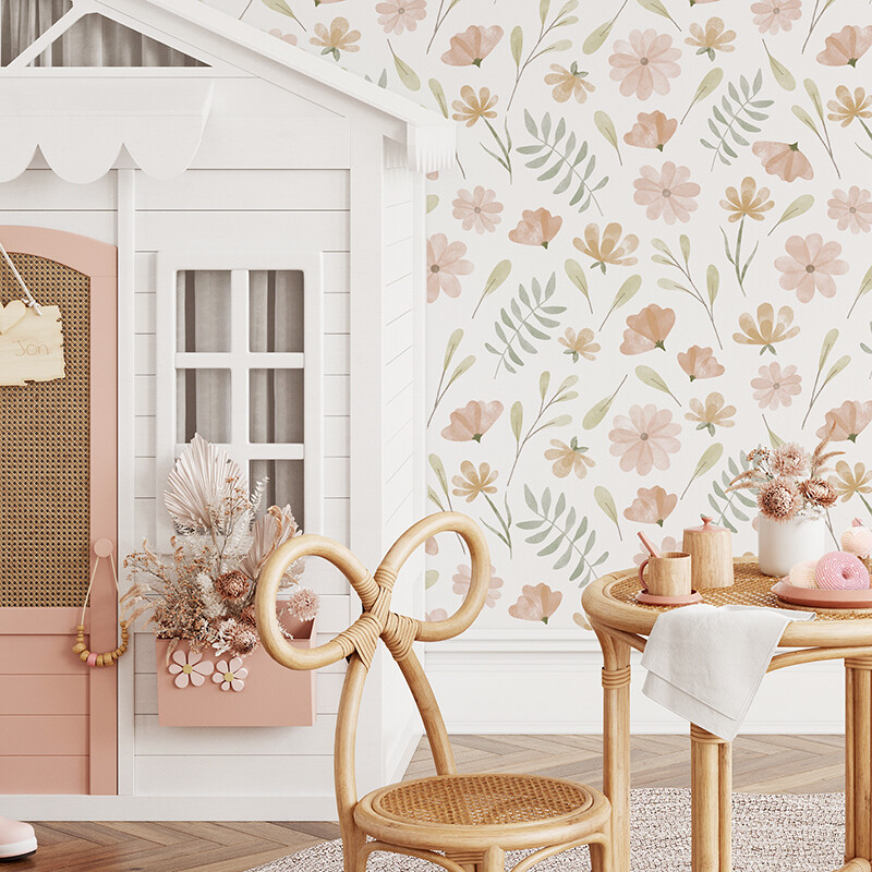 Petite Posies Removable Wallpaper
