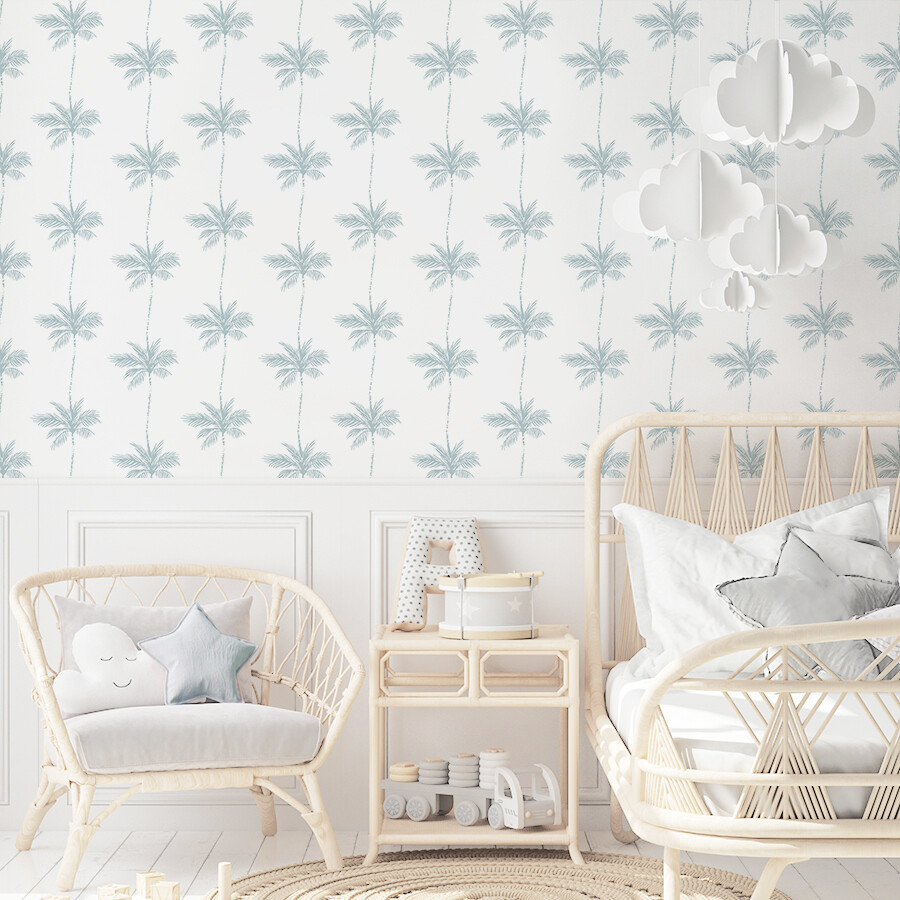 Summer Palms Removable Wallpaper