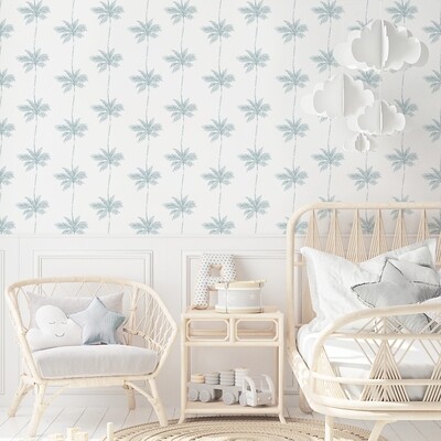 Summer Palms Removable Wallpaper