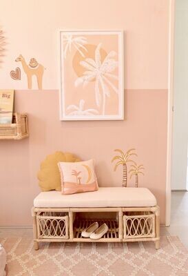 Sunset Palms (peach)