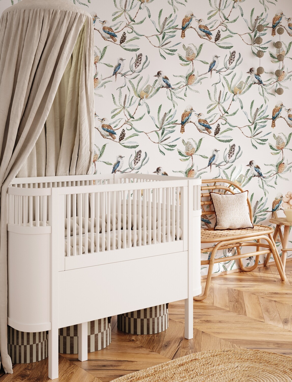 Australian Kookaburras Removable Wallpaper