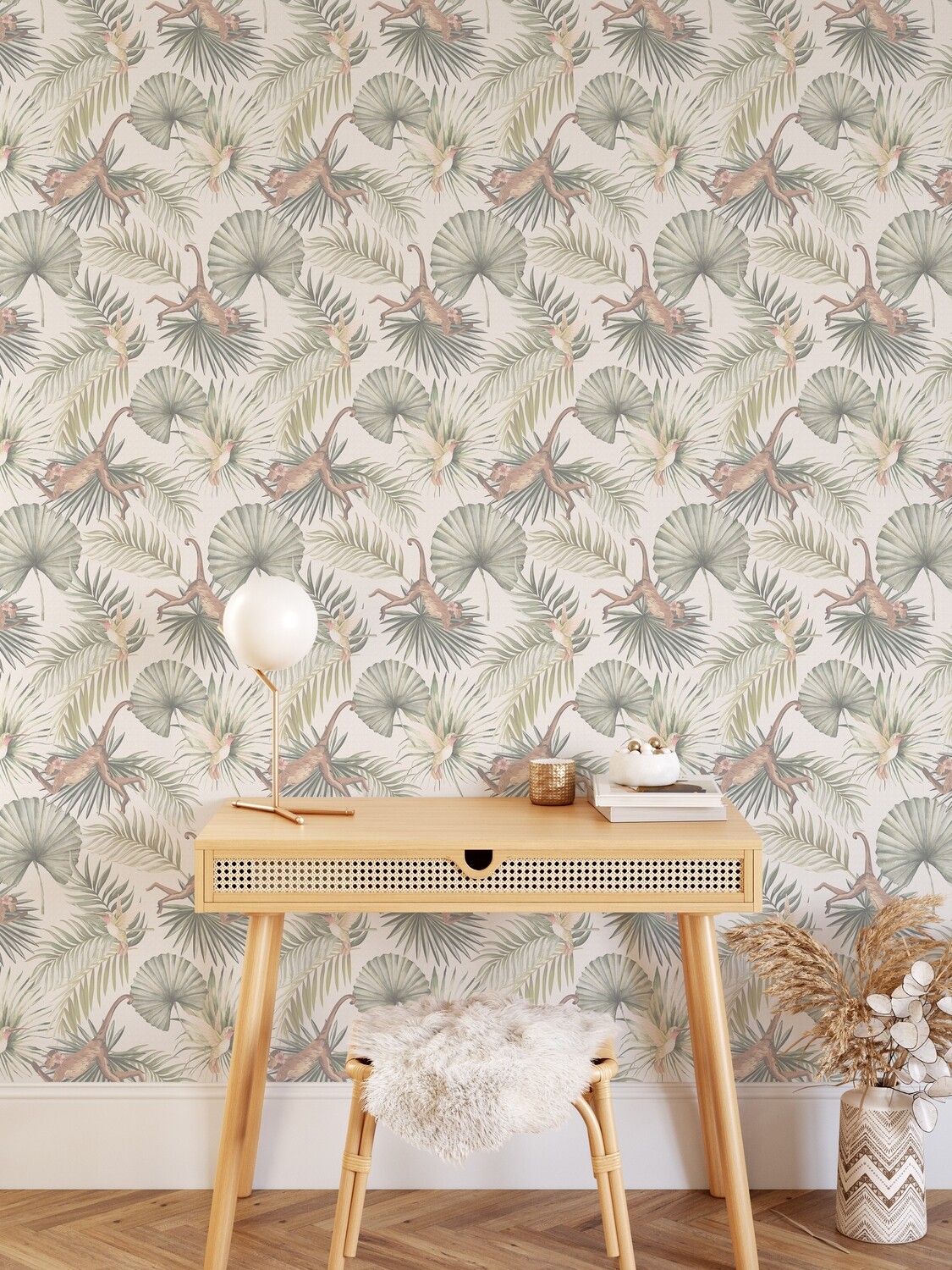 White Lotus Inspired I (I) Removable Wallpaper