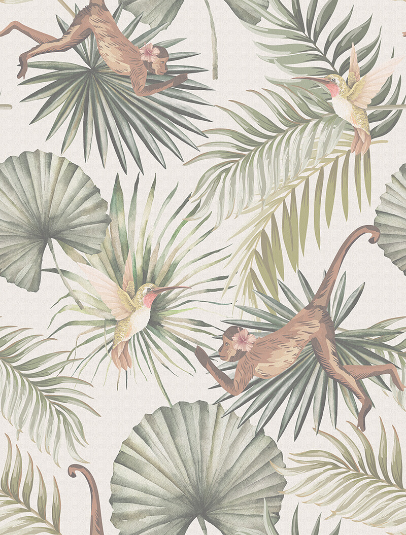 White Lotus Inspired I (I) Removable Wallpaper