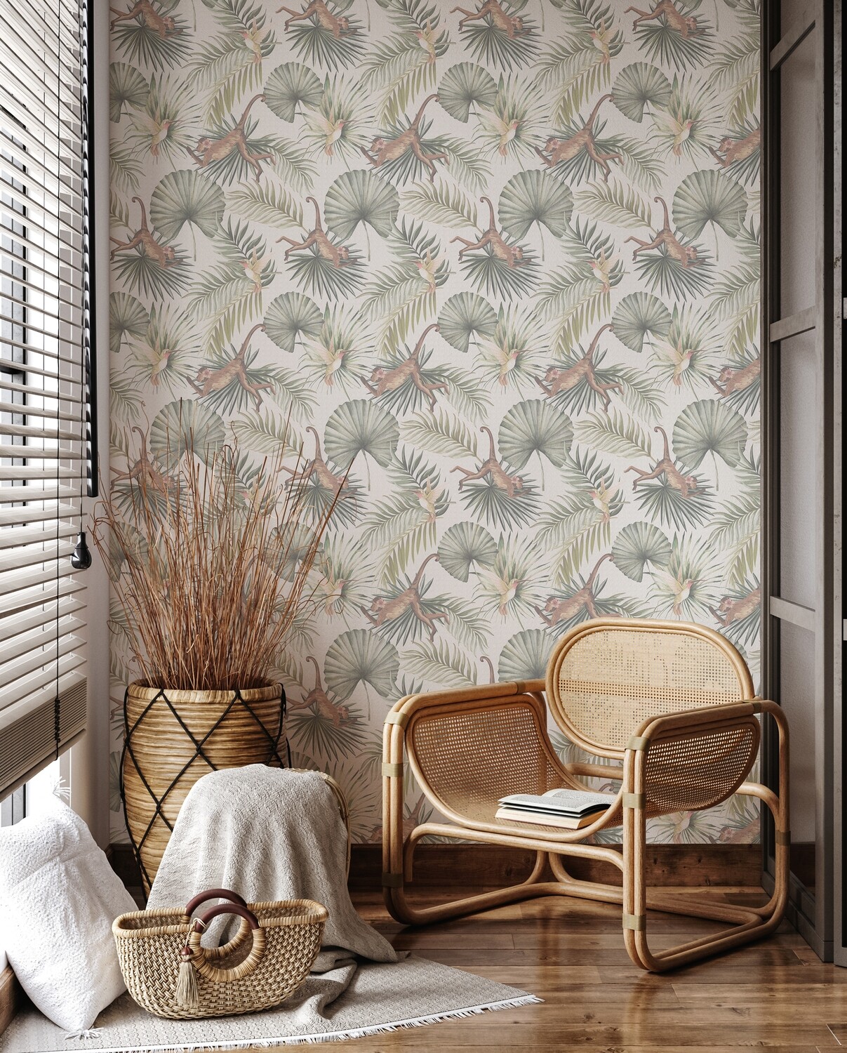 White Lotus Inspired I (I) Removable Wallpaper
