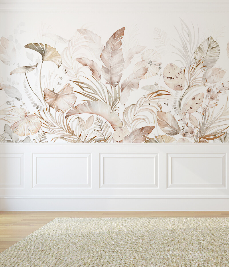 Boho Neutrals Mural Removable Wallpaper
