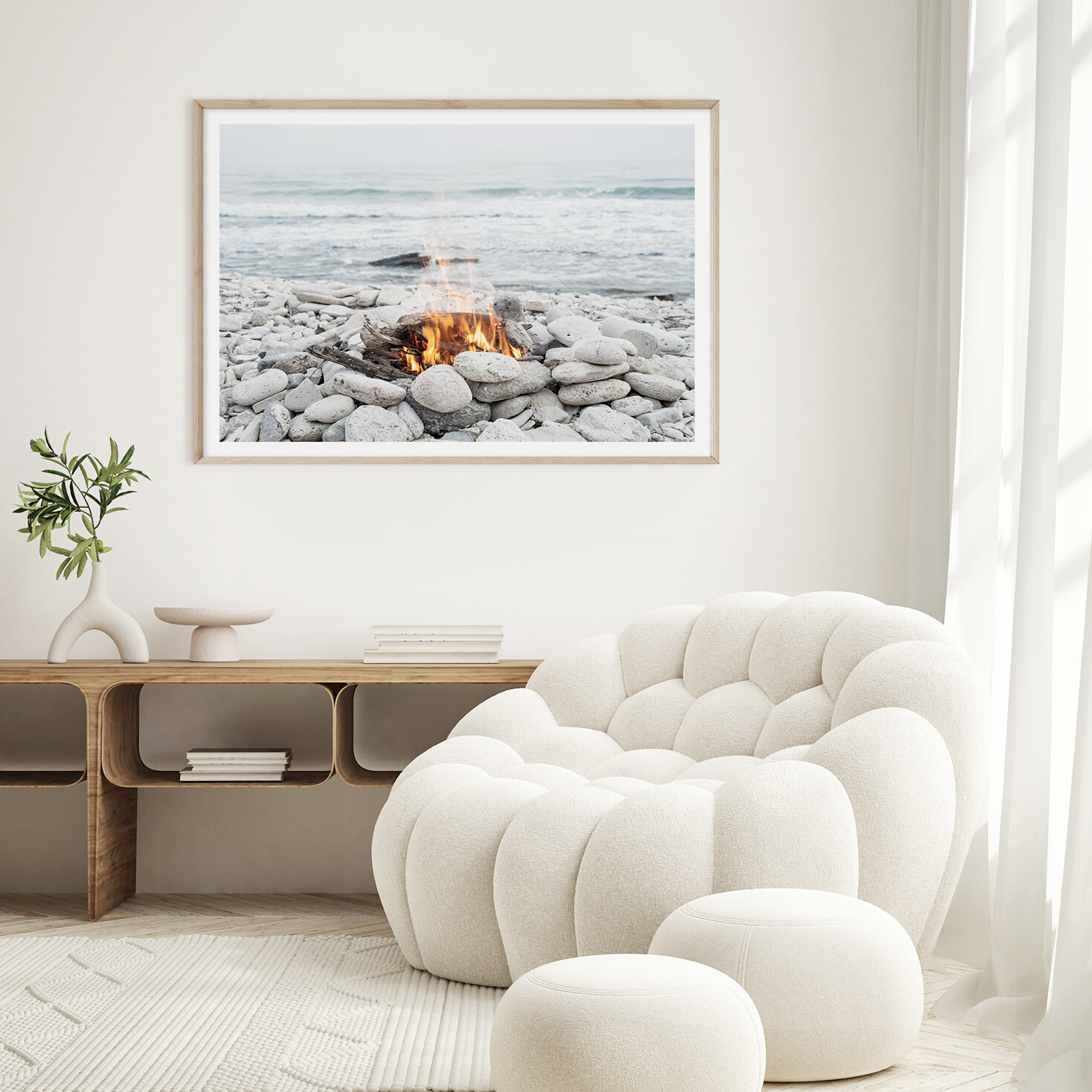 Beach Campfire