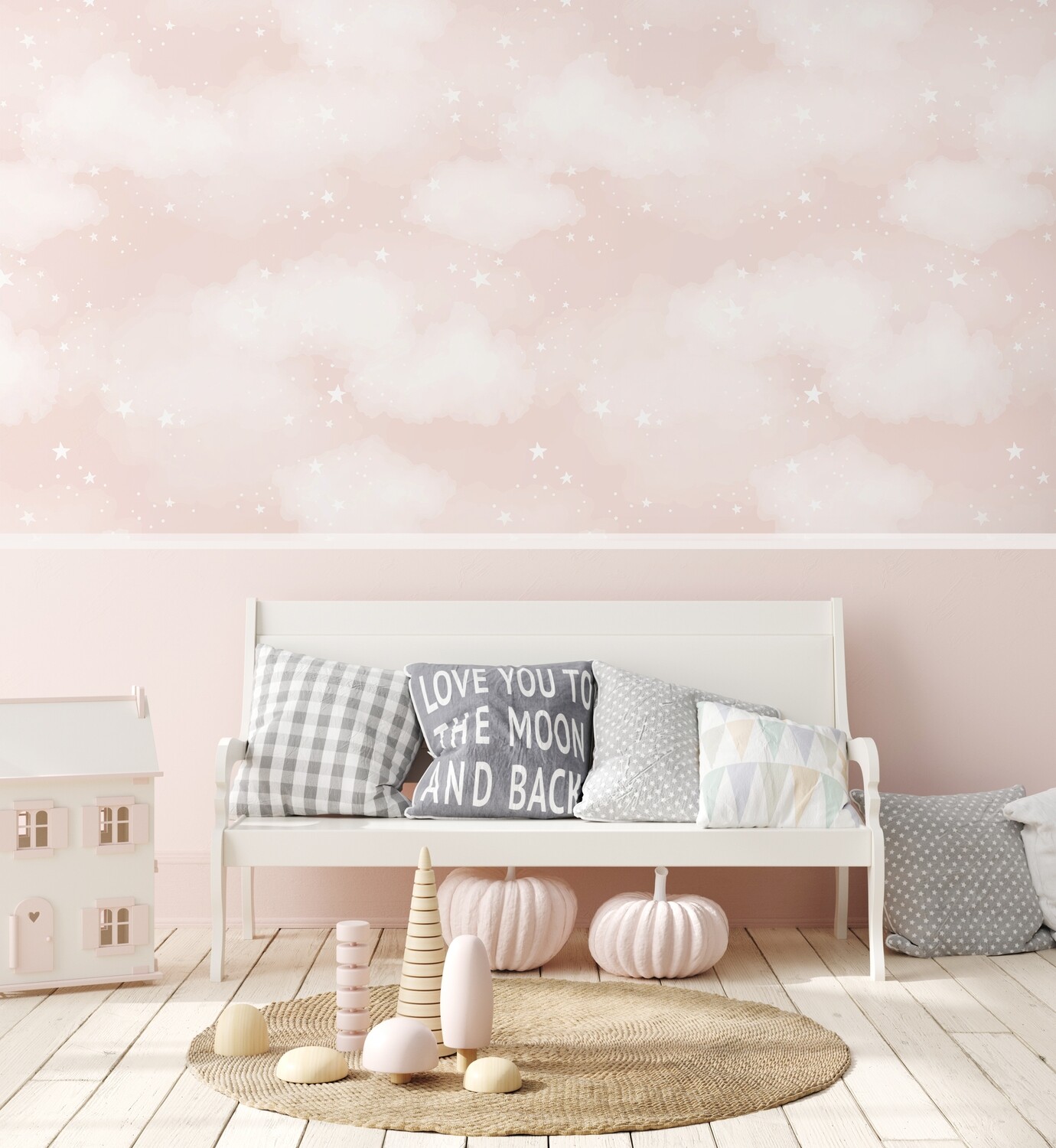 Sweet Dreams Removable Wallpaper (colour options)