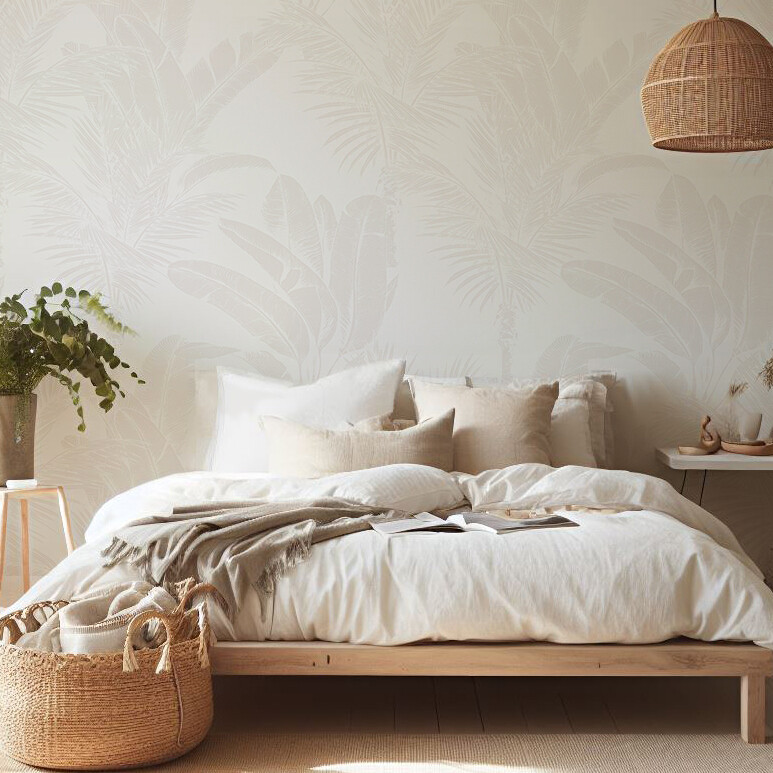 Luxe Exotica II (Neutral) Removable Wallpaper (2 tones available)