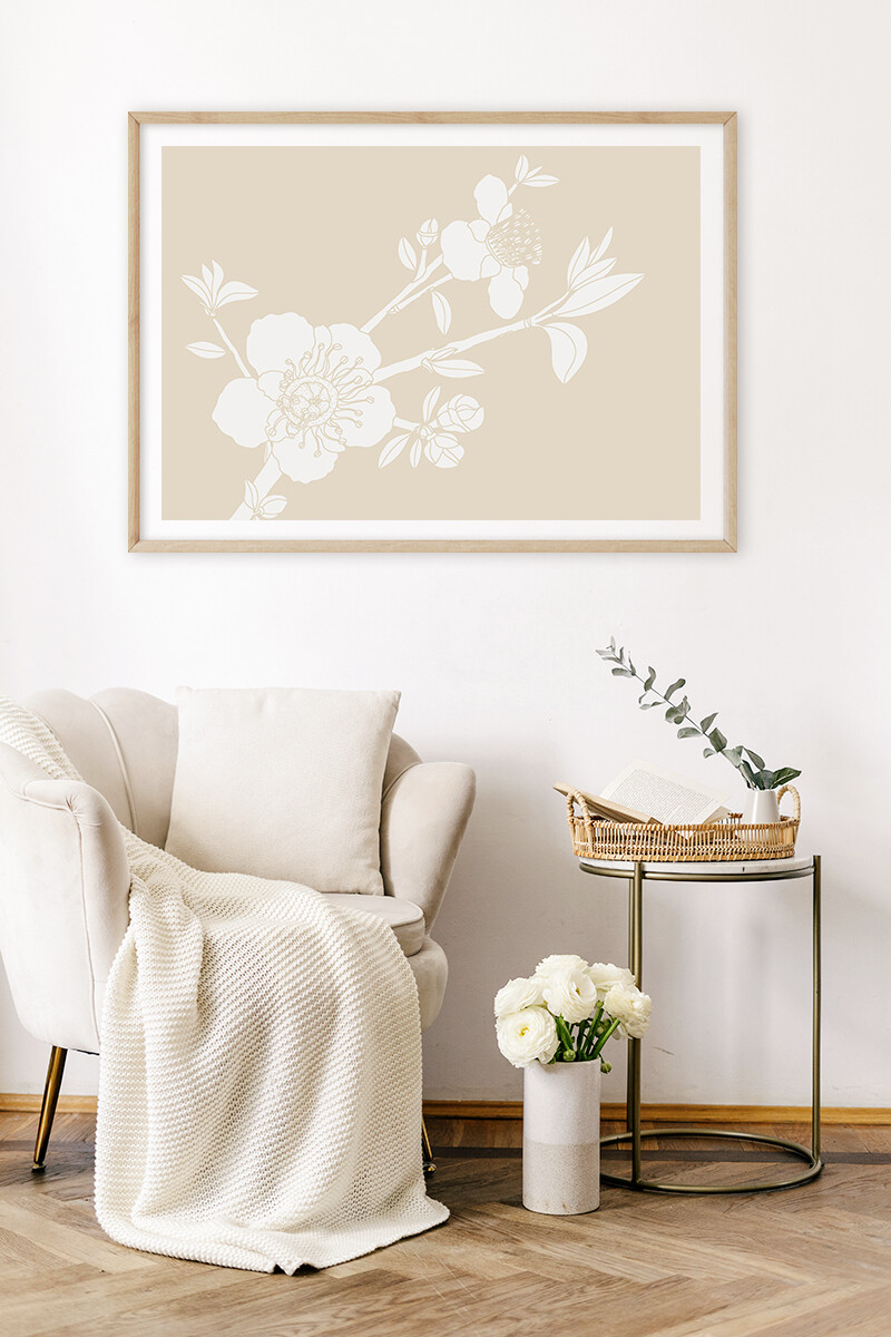 Fleur de Miel (landscape or portrait)