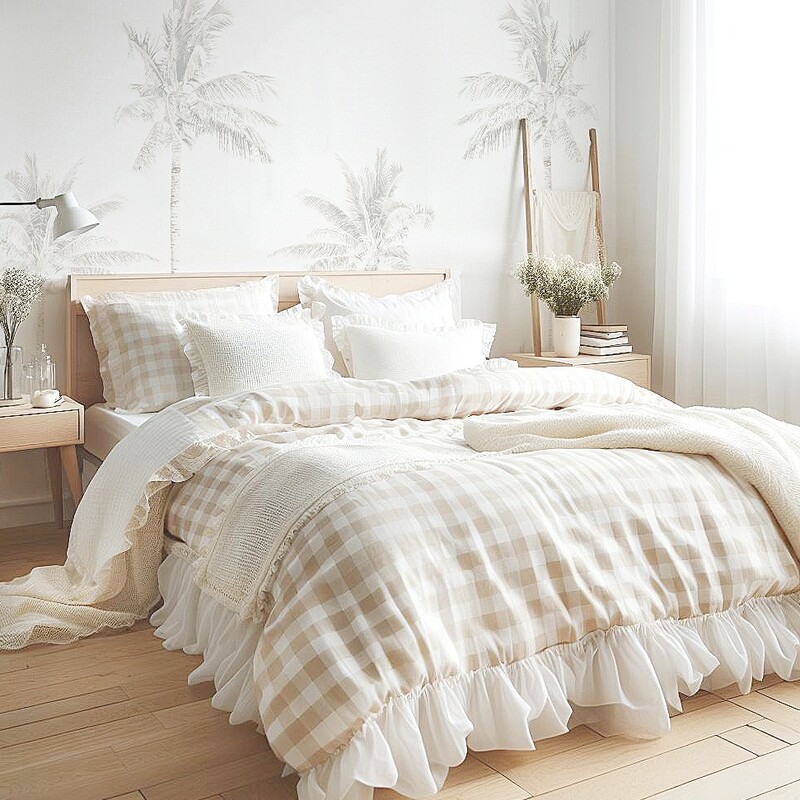 Faded Palms Removable Wallpaper