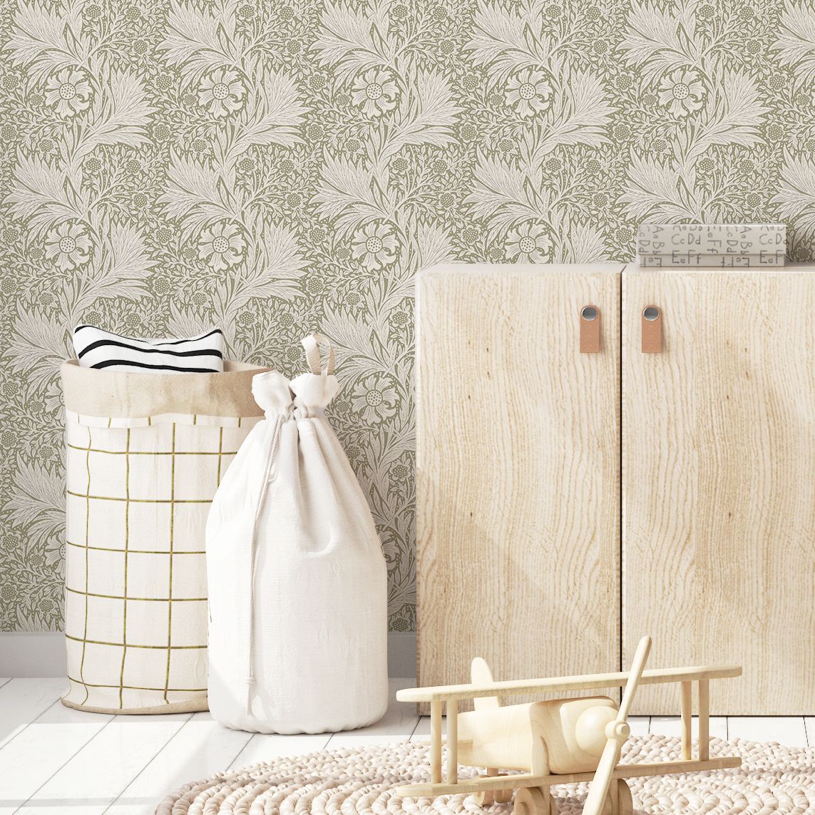 Delicate Foliage Removable Wallpaper