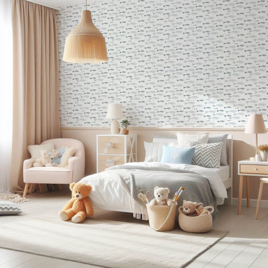School of Fish Removable Wallpaper