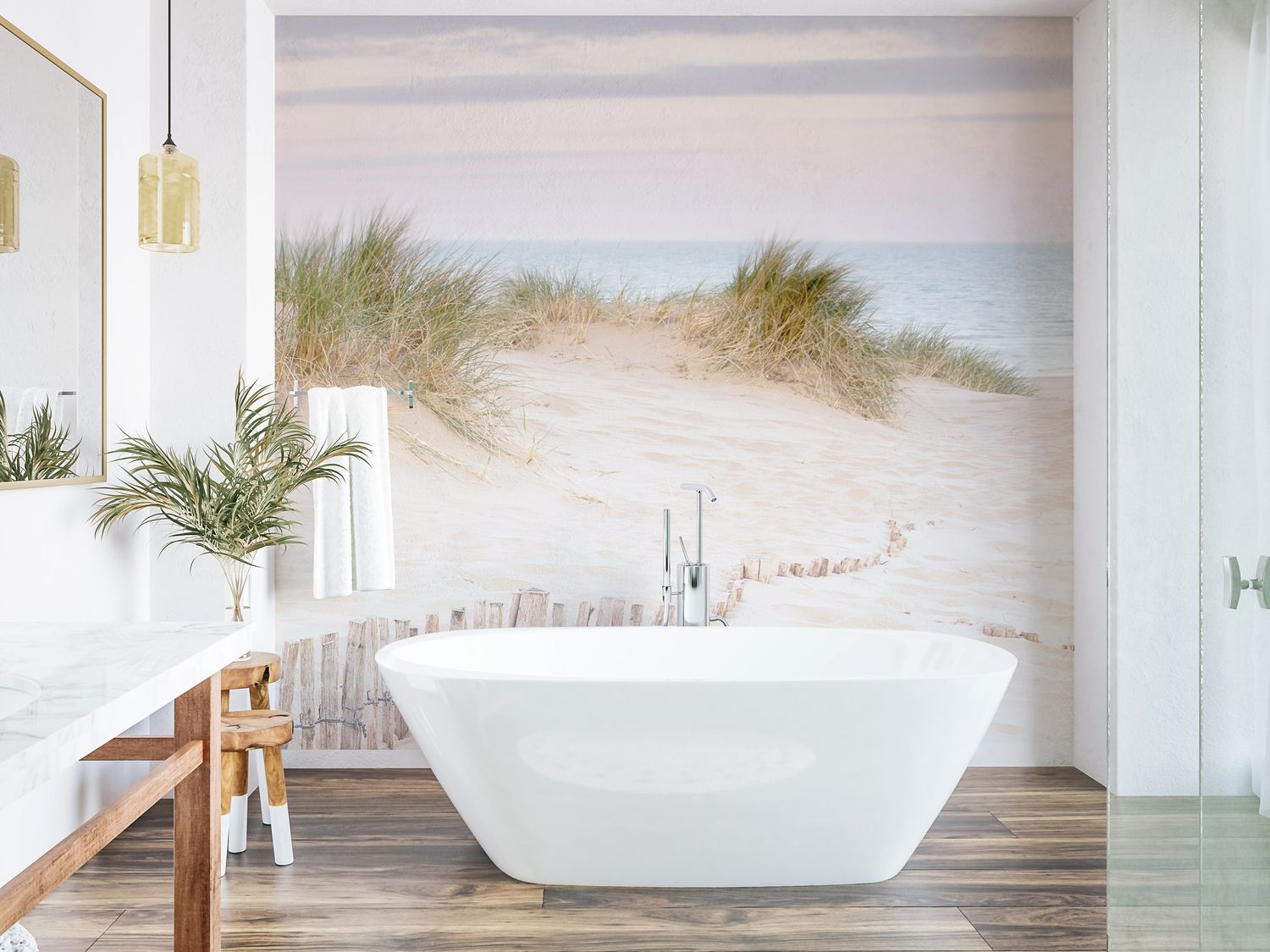 Seaside Dunes Removable Wallpaper