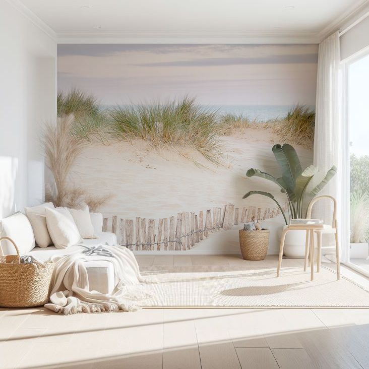 Seaside Dunes Removable Wallpaper