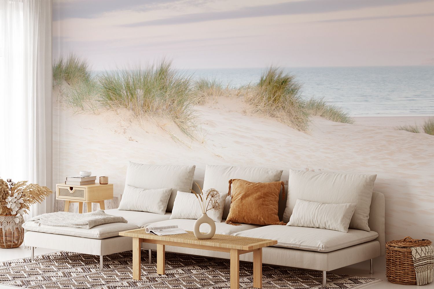 Seaside Dunes Removable Wallpaper
