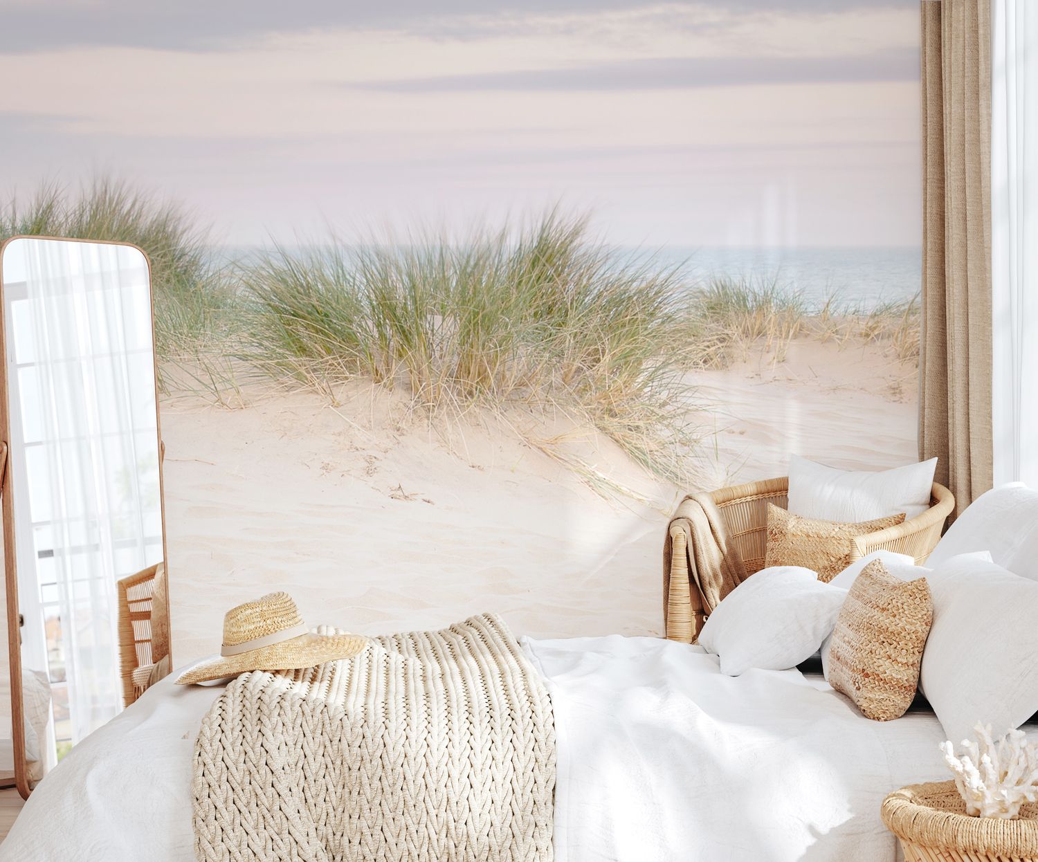Seaside Dunes Removable Wallpaper