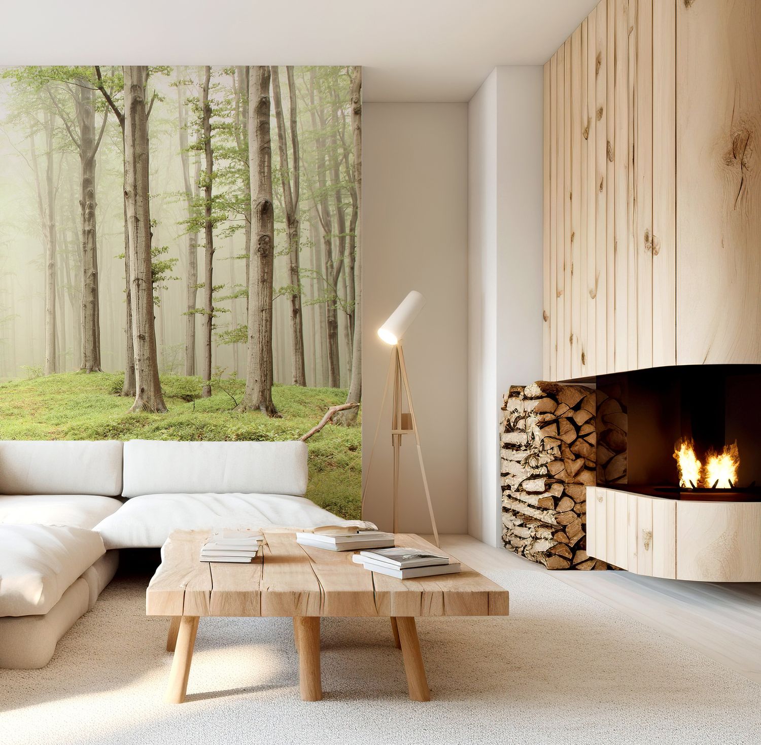 Forest of Solitude Removable Wallpaper