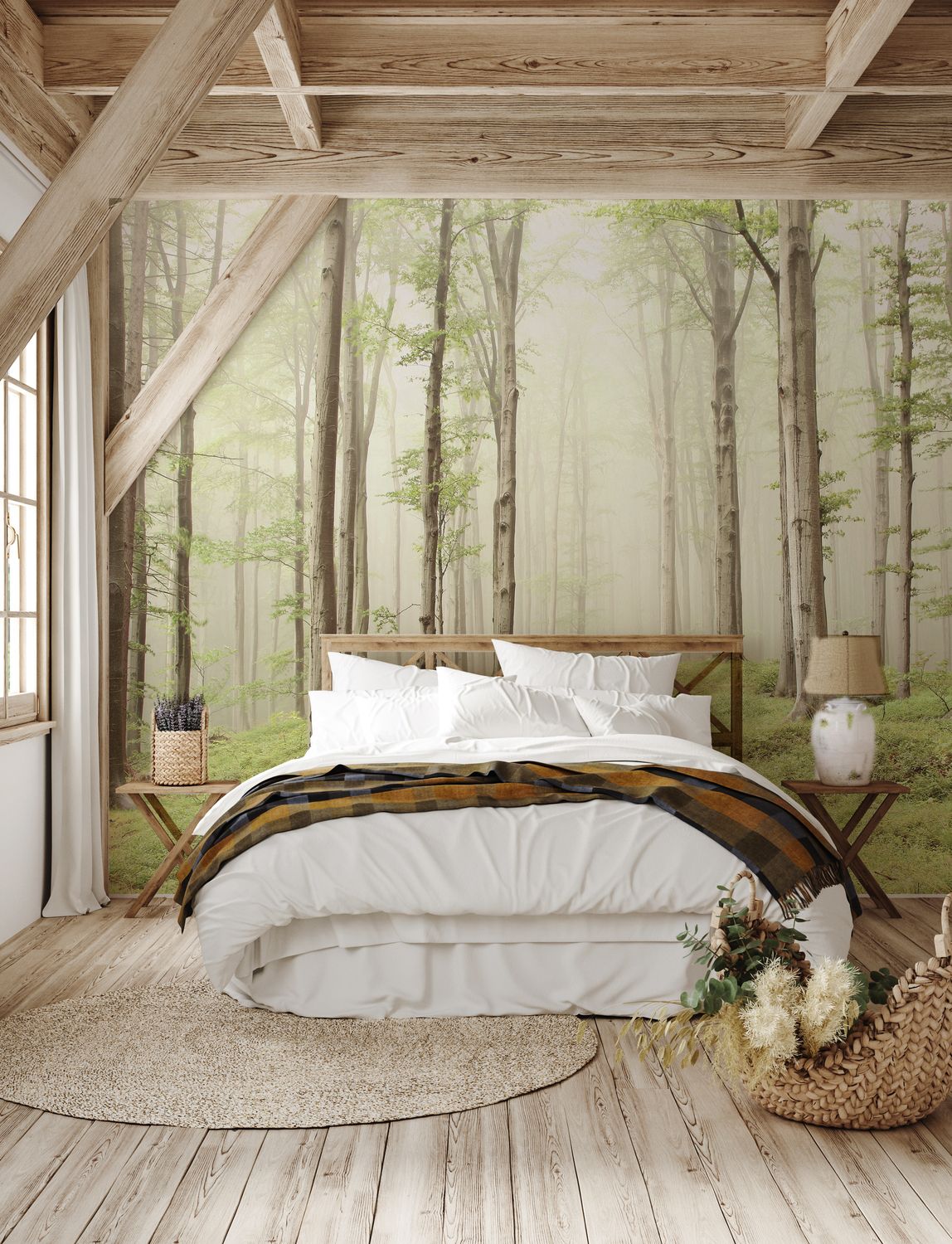Forest of Solitude Removable Wallpaper
