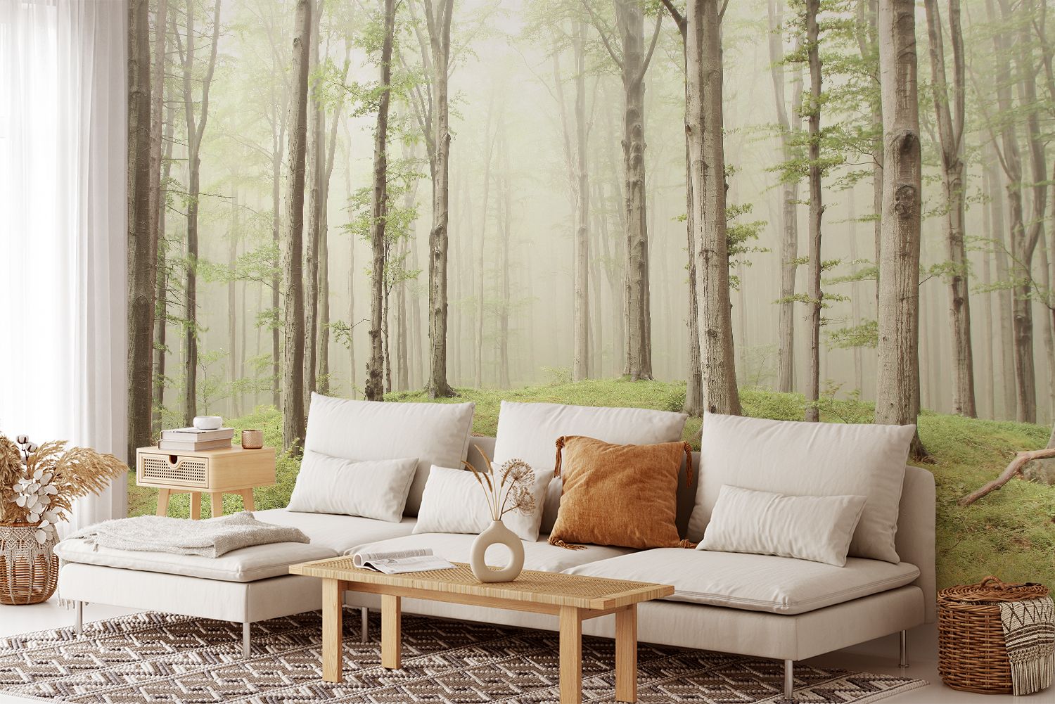 Forest of Solitude Removable Wallpaper