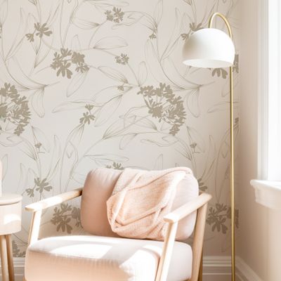 Botanic (colour options) Removable Wallpaper