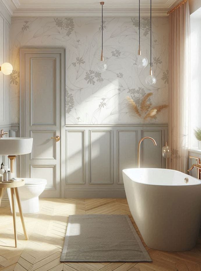 Botanic (colour options) Removable Wallpaper