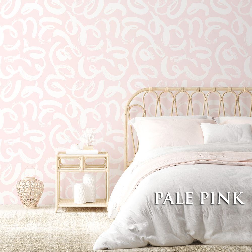 Swirls Removable Wallpaper (colour options)