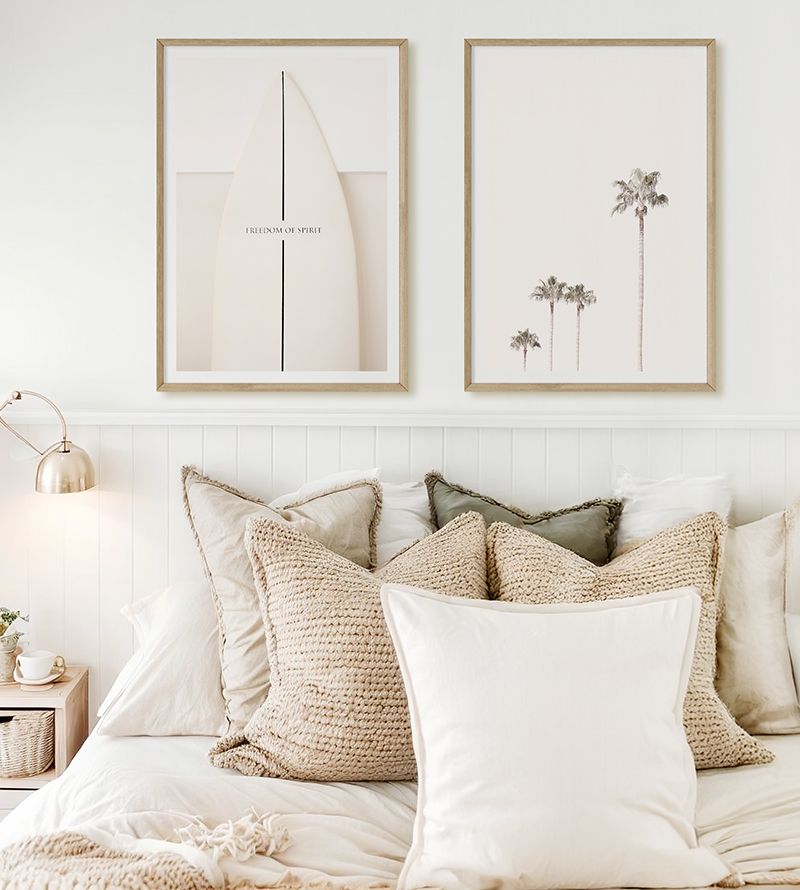 Freedom of Spirit with Pastel Palms