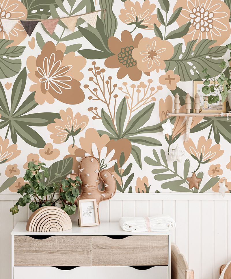 Boho Jungle Removable Wallpaper