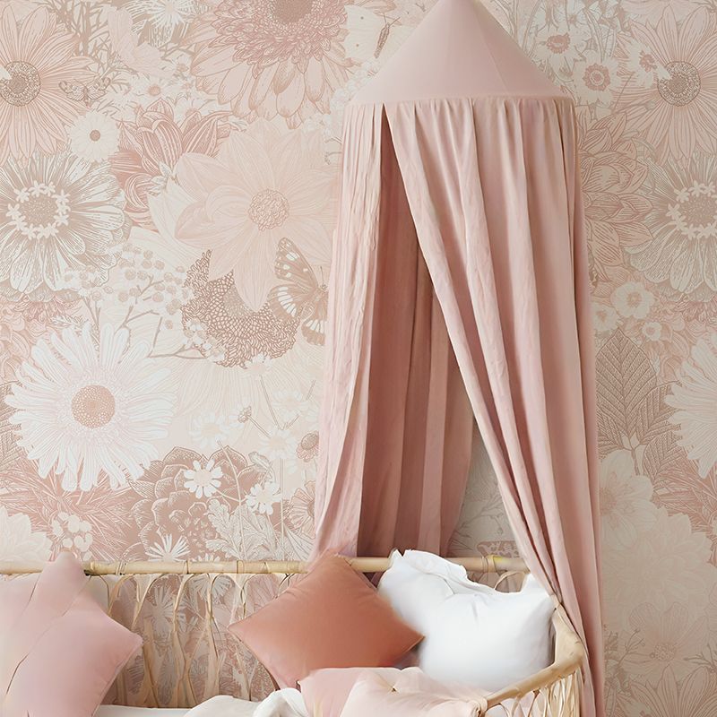 Marigold (Pink) Removable Wallpaper