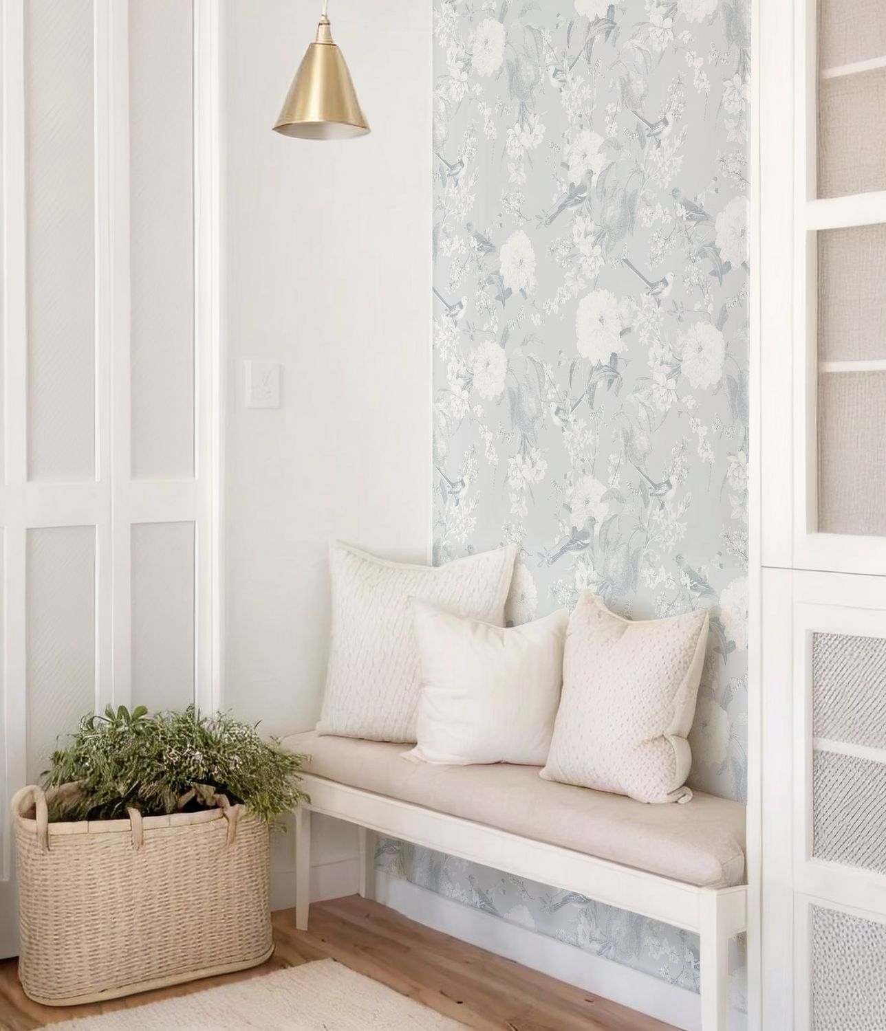 Hamptons Garden Removable Wallpaper