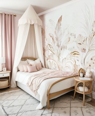 Boho Neutrals Mural Removable Wallpaper