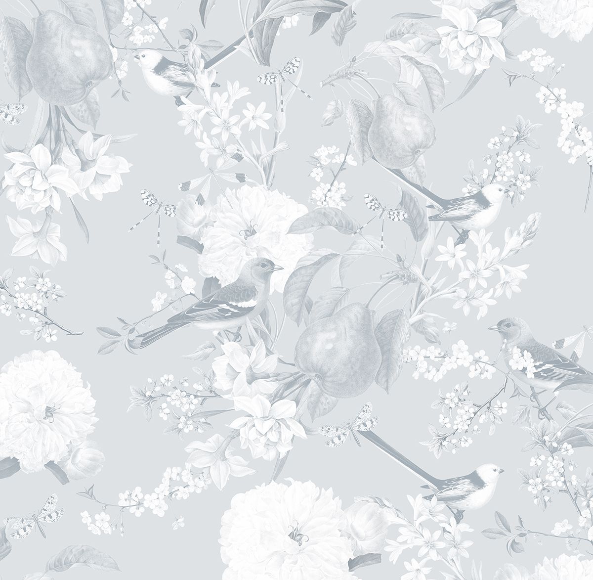 Hamptons Garden Removable Wallpaper