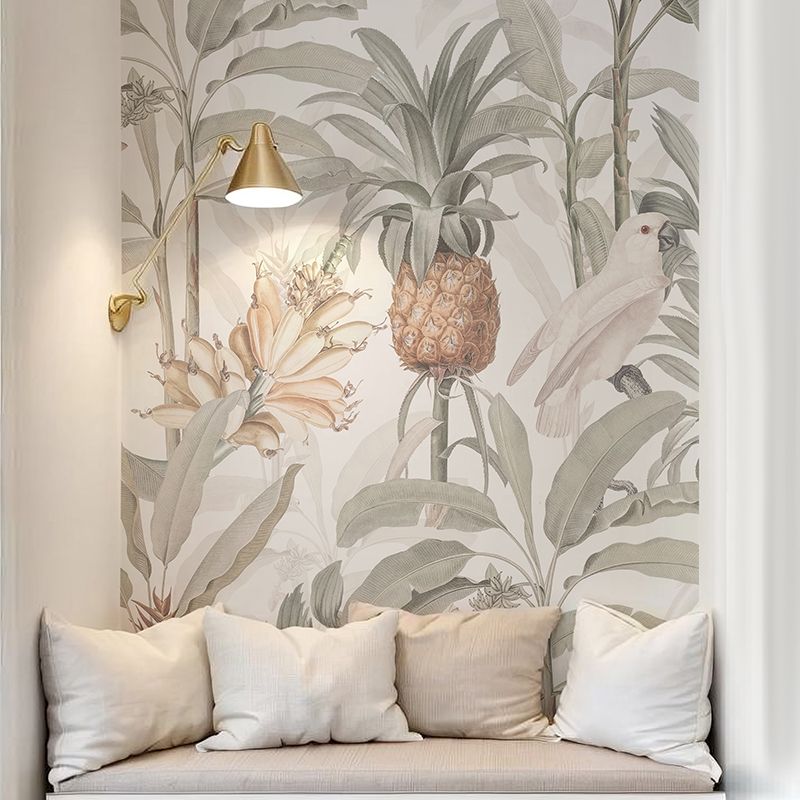 Tropical Jungle (half tone) Removable Wallpaper