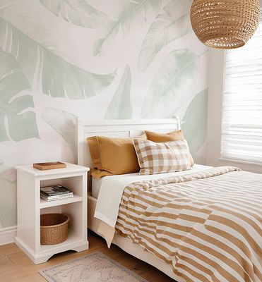 Paradise Palms Mural Removable Wallpaper (colour options)