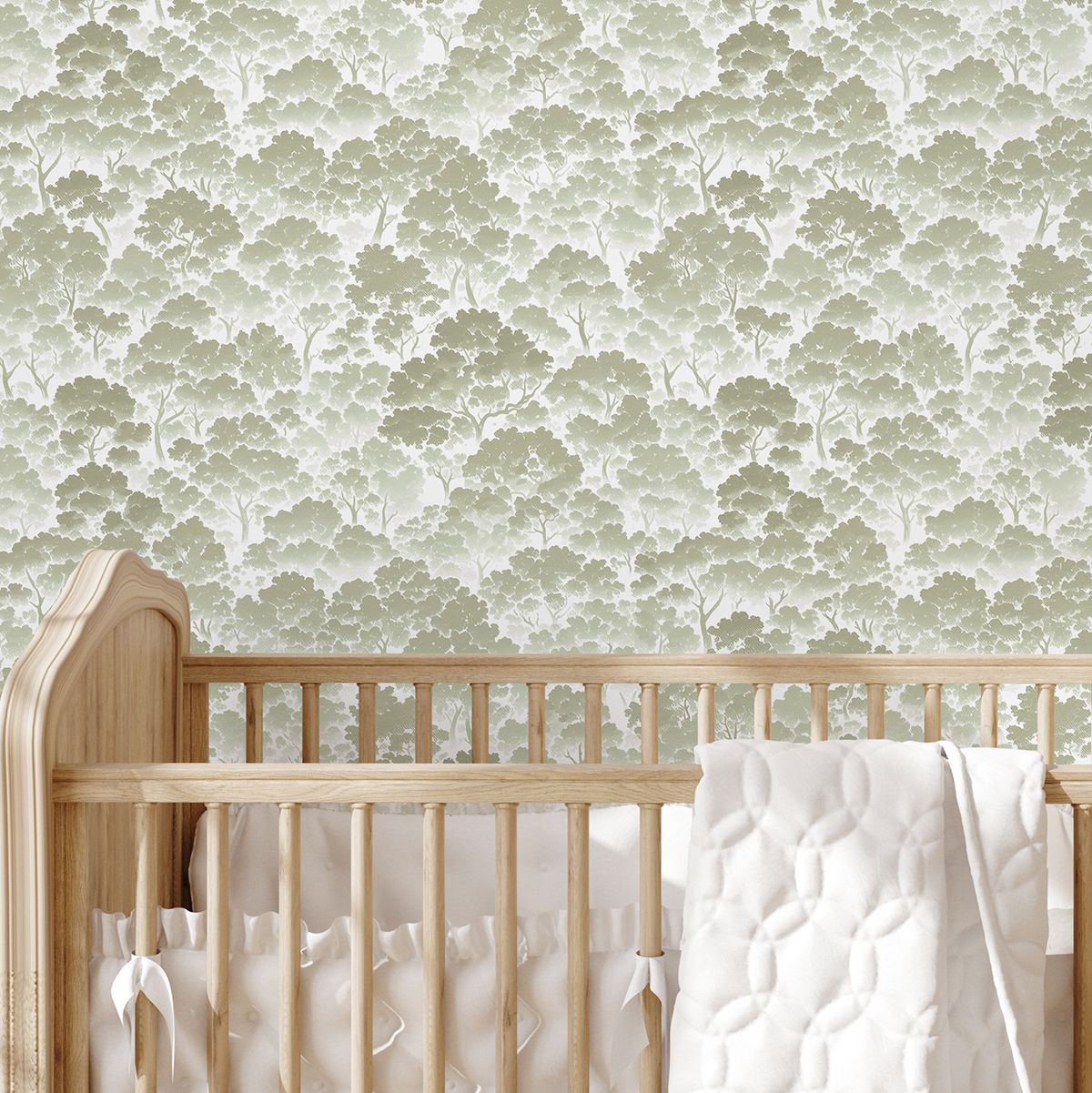 Vintage Forest Removable Wallpaper (colour options)