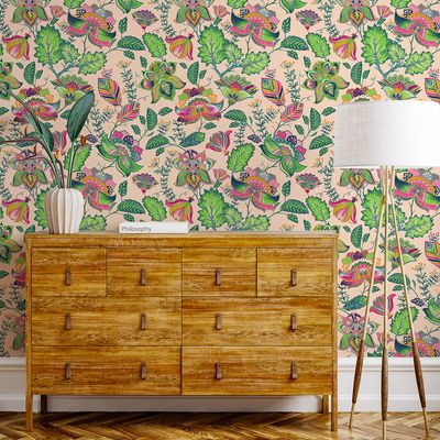 Eclectic Paisley Removable Wallpaper