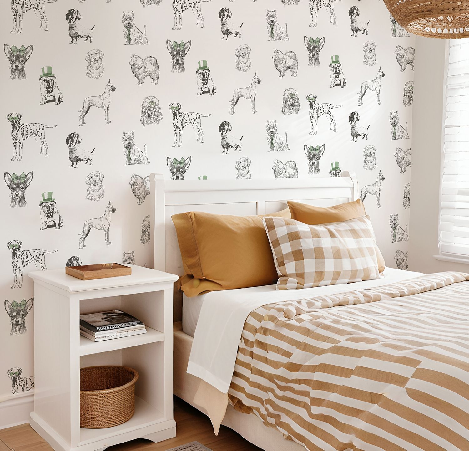 It's a Dog's Life Removable Wallpaper