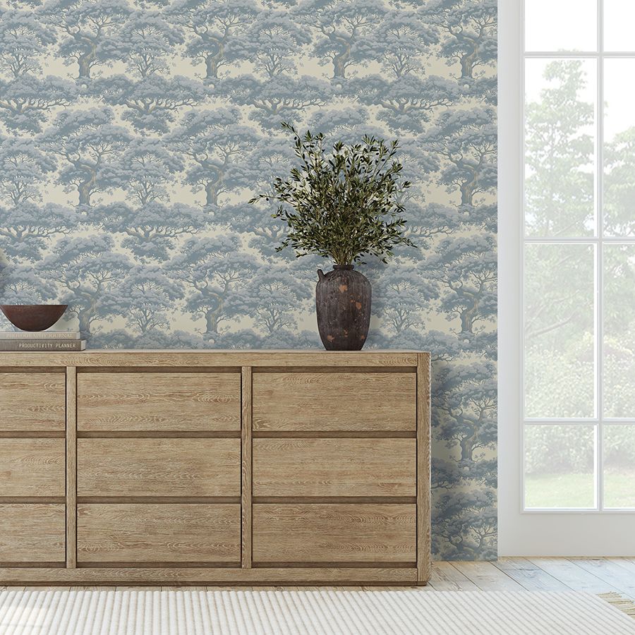 Summerland Oaks (various colours) Removable Wallpaper