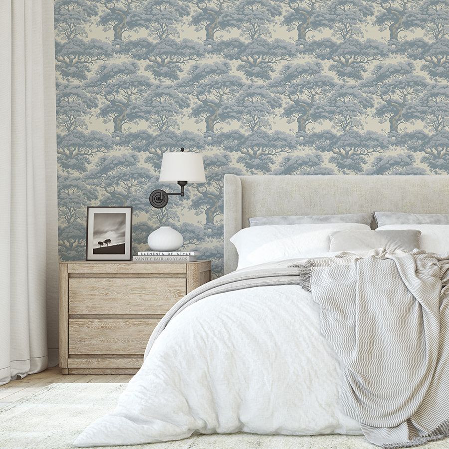 Summerland Oaks (various colours) Removable Wallpaper