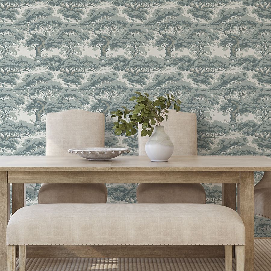 Summerland Oaks (various colours) Removable Wallpaper