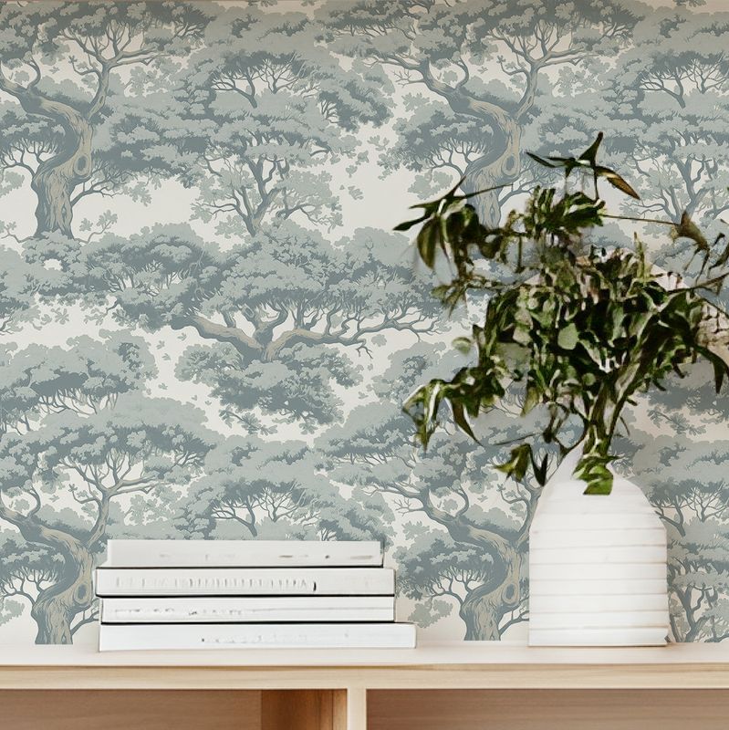 Summerland Oaks (various colours) Removable Wallpaper
